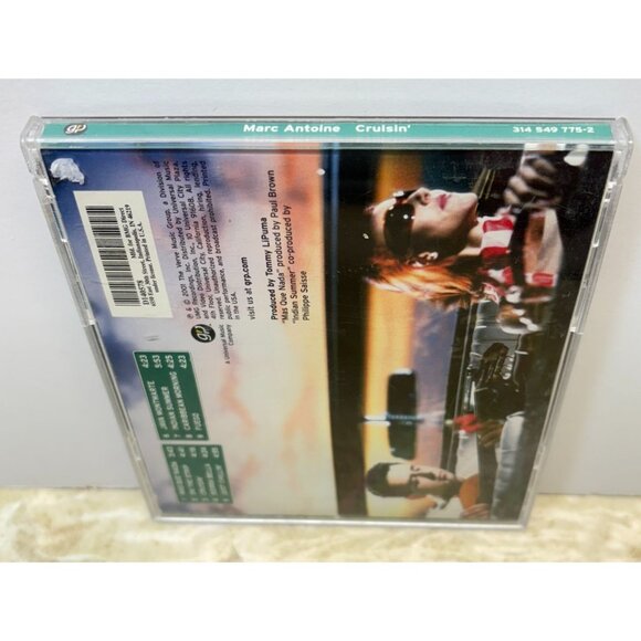 Marc Antoine Cruisin Smooth Latin Jazz CD 9 Tracks BMG Direct - Picture 6 of 6